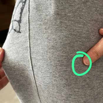 Aldığım Eşofmanda Kısa Sürede Kendiliğinden Yırtıklar Oluştu