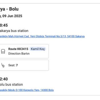 Bileti Satılan Sefer 2 Saat Gecikti, Müşteri Hizmetleri Çözüm Sunmadı