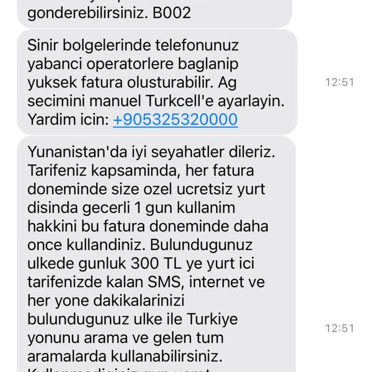 Yurt Dışına Bağlanan Şebeke Nedeniyle Haksız Ücretlendirme