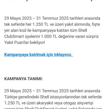 Shell Kampanyasında Müşteri Mağduriyeti Ve İlgisiz Müşteri Hizmetleri