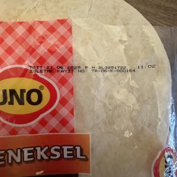 Uno Aldığım Lavaşlar Küflü Çıktı, Sağlığım Tehlikeye Girdi