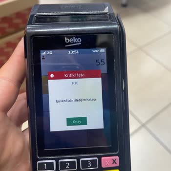 H10 Hatası Yüzünden Müşteri Kaybı Ve Zarar