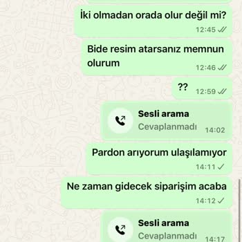 Çiçek Siparişi Sonrası İletişim Sorunu