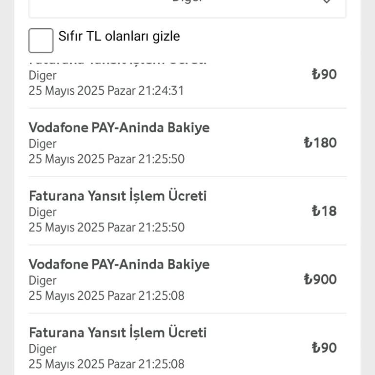 Vodafone Pay Üzerinden Bilgim Dışında Yapılan İşlemler Ve Destek Sorunu