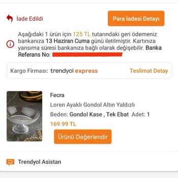 İade Sonrası Eksik Ücret Ve Kargo Bedeli Kesintisi Mağduriyeti