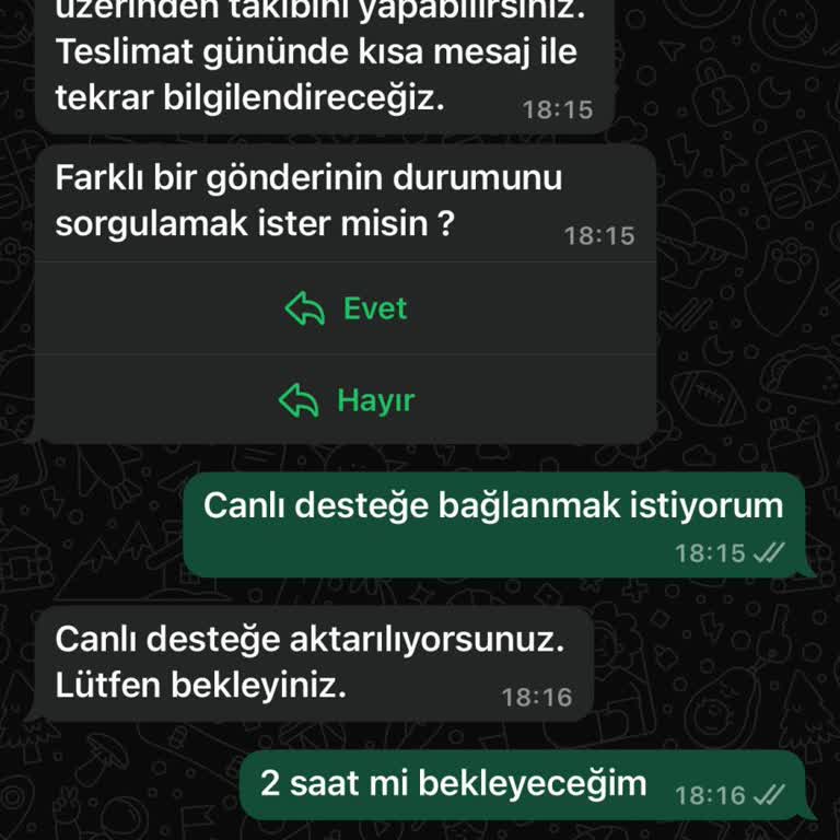 Kargo Teslimatı Sürekli Erteleniyor Ve İletişimde Sorun Yaşıyorum