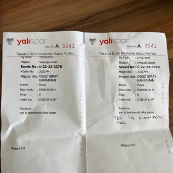 Puma Ayakkabıda İç Astar Sorunu Ve Rahatsızlık Yaşadım