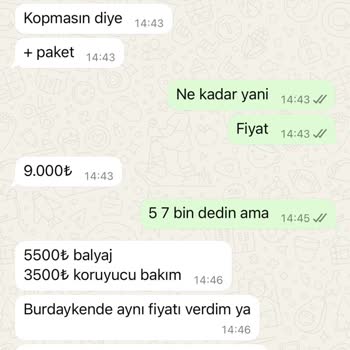 Ombre İçin Gittiğim Kuaförde Beklenmedik Fiyat Artışı Ve Yanlış İşlem