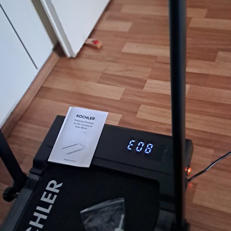 Sıfır Alınan Koşu Bandı İlk Günde Hata Verdi