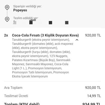 Eksik Teslimat Ve Ücret İadesi Yapılmaması Mağduriyet Yarattı