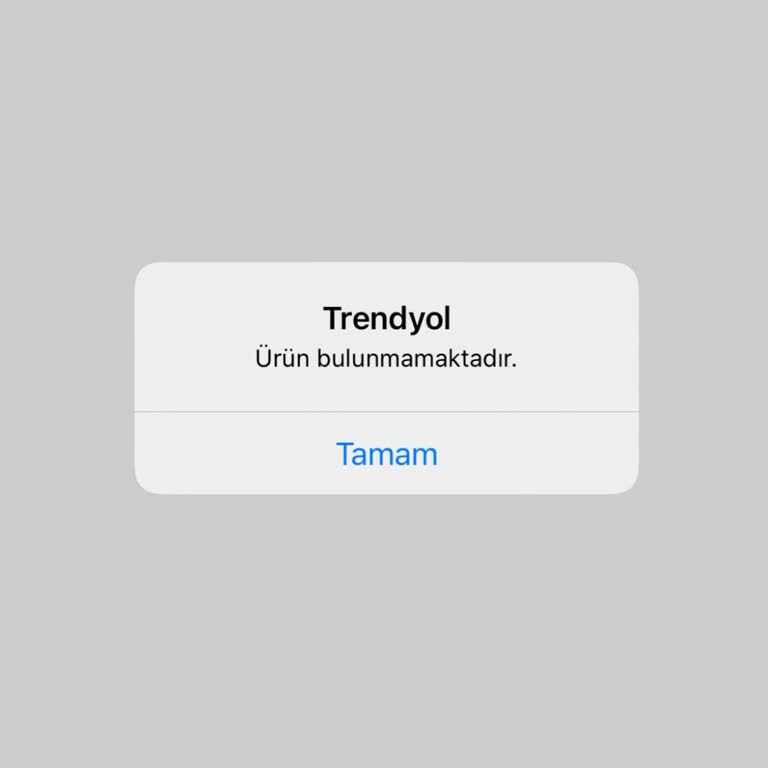 Sipariş Verilen Ürün Bulunamıyor Ve Teslim Edilmiyor