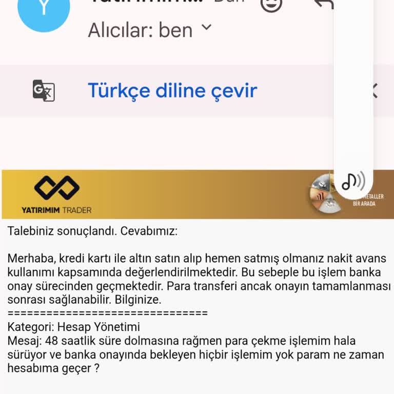 Kredi Kartı İle Altın Alımında Uzayan Çekim Süresi Mağduriyeti