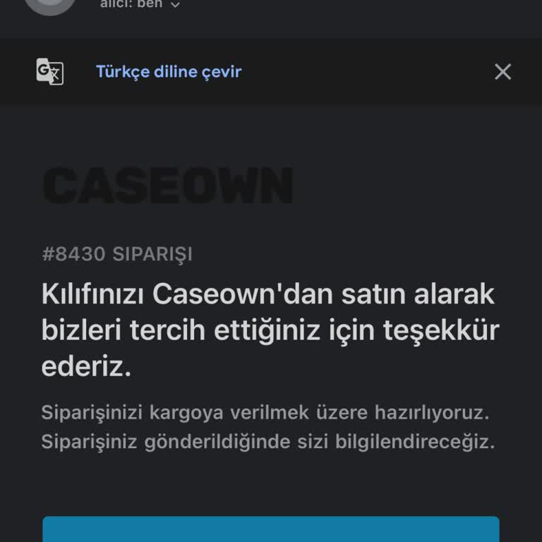 Siparişim Ne Kargoya Verildi Ne De Yanıt Alabildim