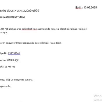 Türkiye Sigorta'da Cam Değişimi Sorunu Ve Müşteri Hizmetleri İlgisizliği