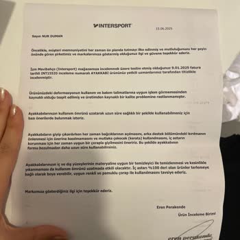 4 Ayda Yırtılan Nike Ayakkabıya İki Kez Ret Cevabı Aldım, Mağduriyetim Giderilsin
