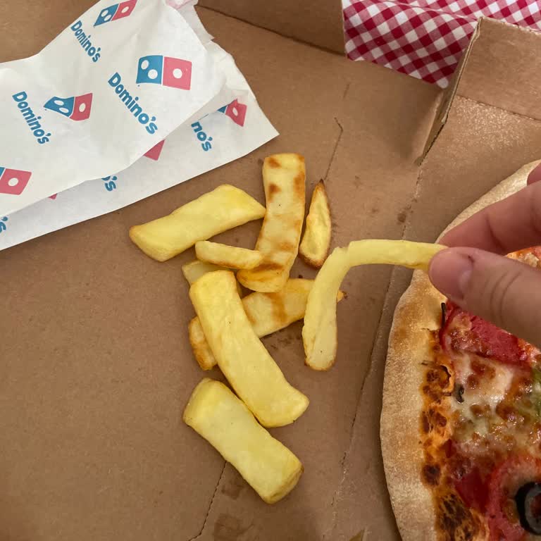 Domino's Pizza Patates Siparişi Hayal Kırıklığı: Miktar Şaşkınlığı