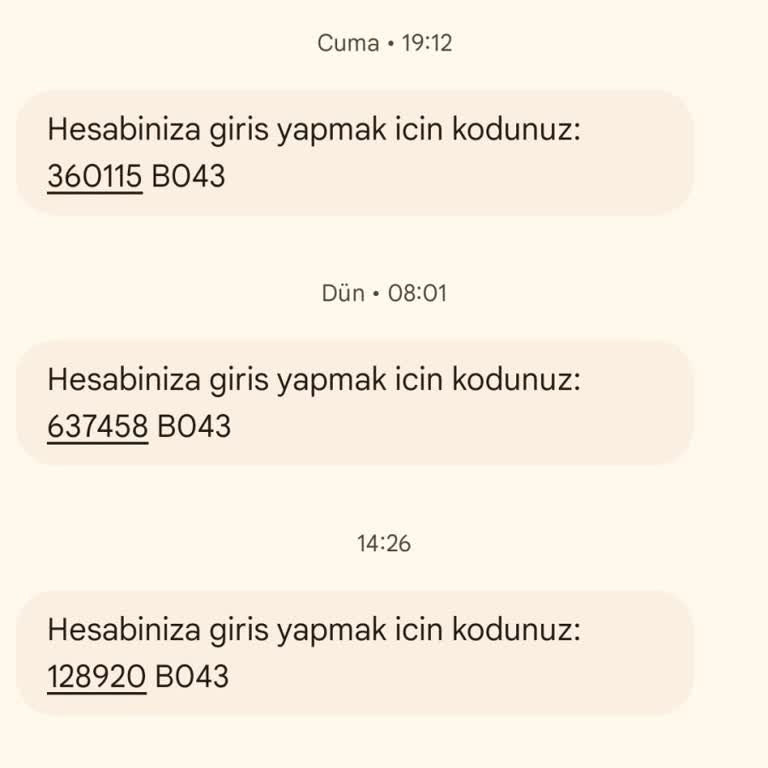 Alotell Akar Telekom Bilgim Dışında Gelen Giriş Kodları Hakkında Endişe