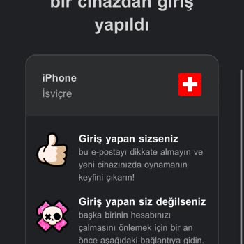 Supercell ID Hesabım İzinsiz E-posta Değişikliği Sonucu Ele Geçirildi