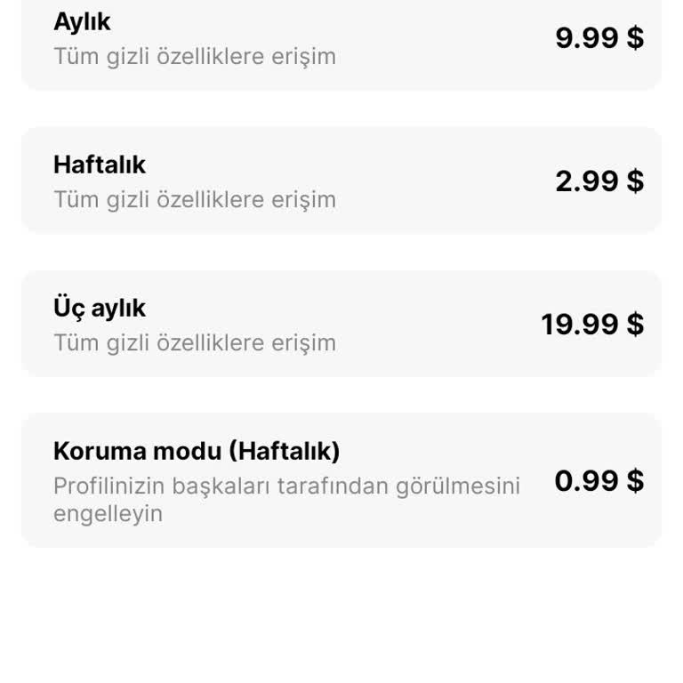 Abonelik Ücreti Alındı Ancak Özelliklere Erişemiyorum