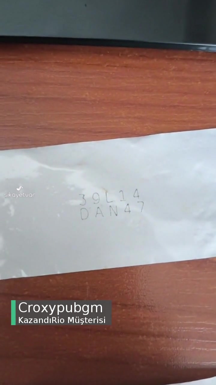 Kazandırio Kodlar Çalışmıyor Ve Bir Kodun Yarısı Kağıda Basılmamış! videonun kapak resmi