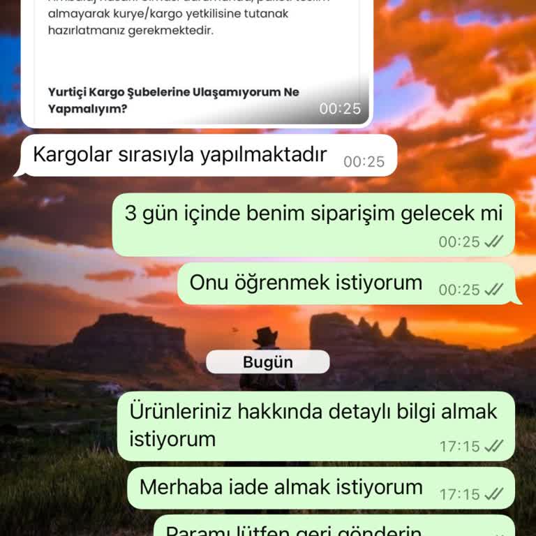 Siparişlerim 10 Gündür Teslim Edilmedi Ve Yanıtsız Kaldım