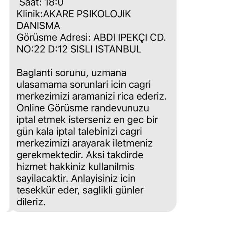 Çağrı Merkezi İlgisizliği Ve Randevu Sorunuyla Mağduriyet Yaşadım