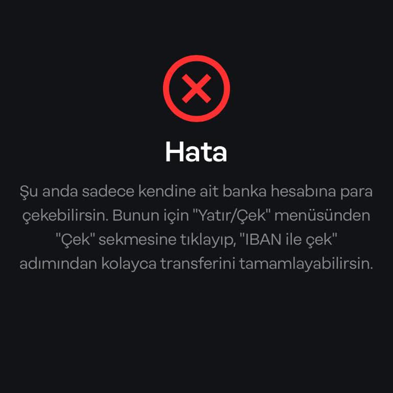 Papara'dan Ziraat Bankası'na Para Transferi Hatası