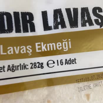 Lavaş Ambalajındaki Yanıltıcı Adet Bilgisi Mağduriyet Yarattı