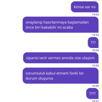 Yanlış Sipariş İptalinde Geç Dönüş Mağduriyeti