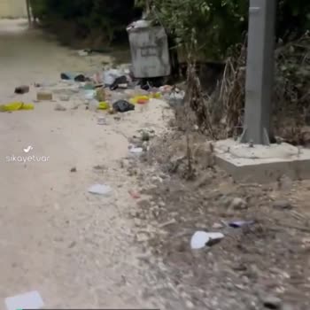 Mezitli Belediyesi Çöpler Düzenli Alınsın