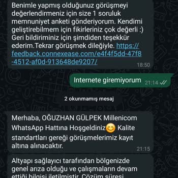 İnternet Kopuyor, Hız Düşük, Müşteri Hizmetlerine Ulaşamıyorum