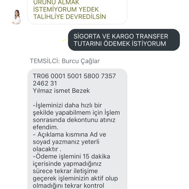 Kazandığım Söylenen Ürün İçin Ekstra Ücret Talepleri Ve Kişisel Bilgi Güvenliği Endişesi