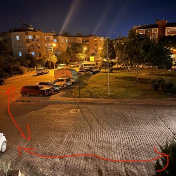 Çocuk Parkı Çevresinde Sürücü Eğitimi Mahalle Sakinlerini Mağdur Ediyor