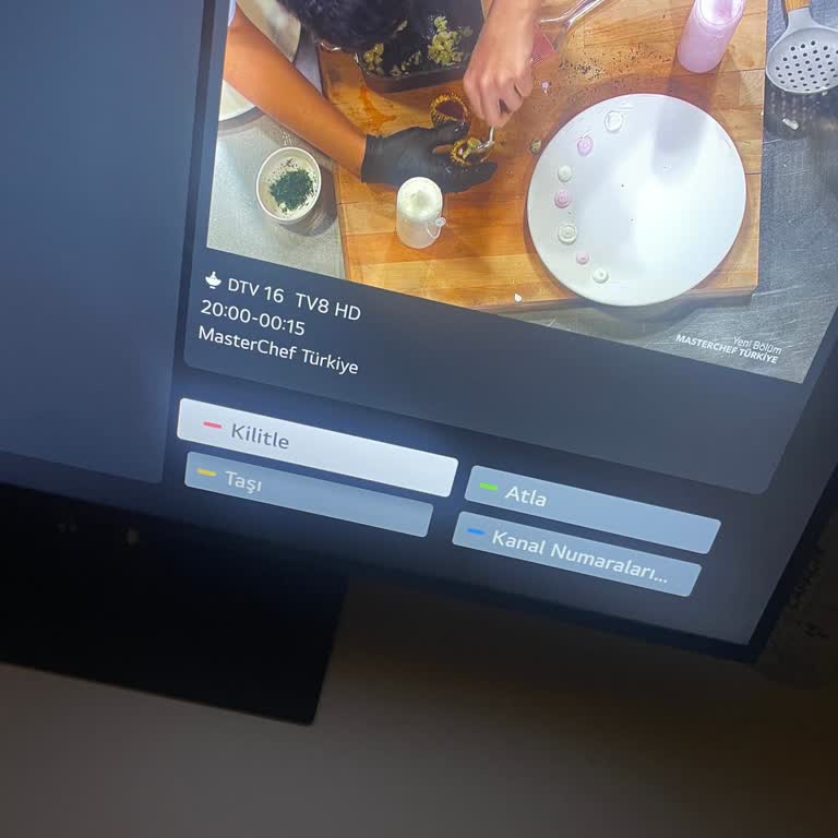 LG 55UR91006 Model Televizyonda Yavaş Menü Ve Kanal Silme Sorunu