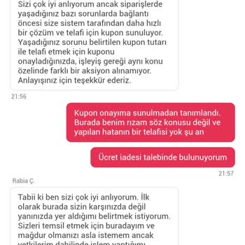 Dağılan Sipariş İçin Yetersiz Çözüm Ve Para İadesi Sorunu
