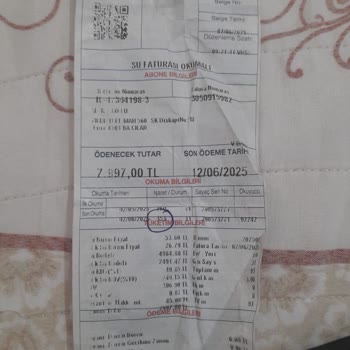 Gerçek Dışı Yüksek Su Faturası Ve Hatalı Sayaç Okuma İtirazı