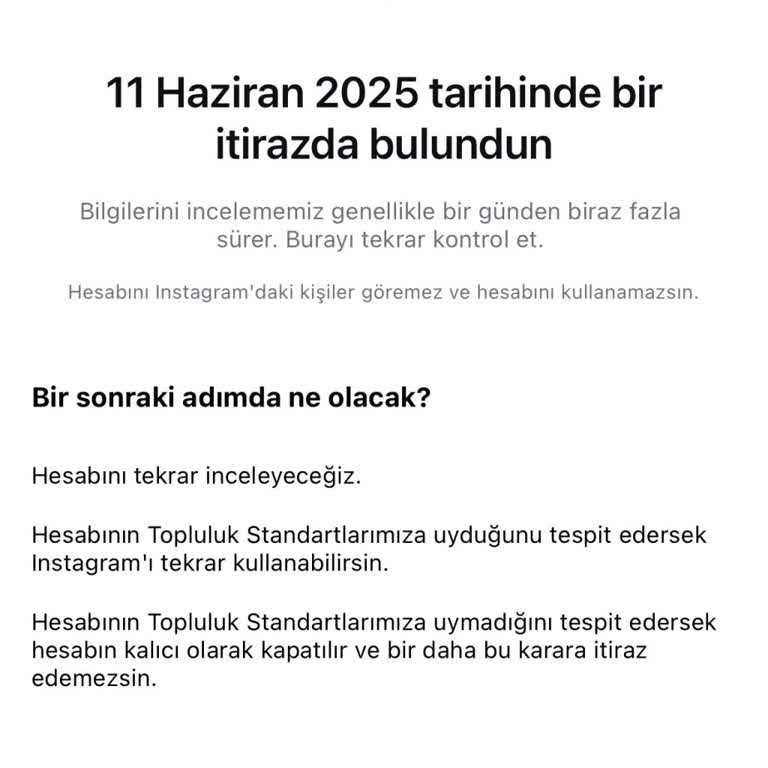 Haksız Yere Askıya Alınan Yeni Instagram Hesabım İçin 5 Gündür Dönüş Alamıyorum