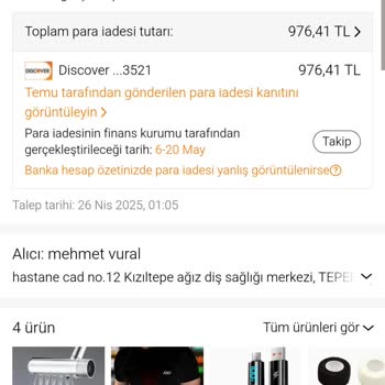 Temu'dan 4 Aydır Beklenen Para İadesi Mağduriyeti