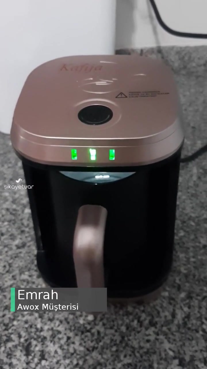 Awox Kafija Kahve Makinesi videonun kapak resmi