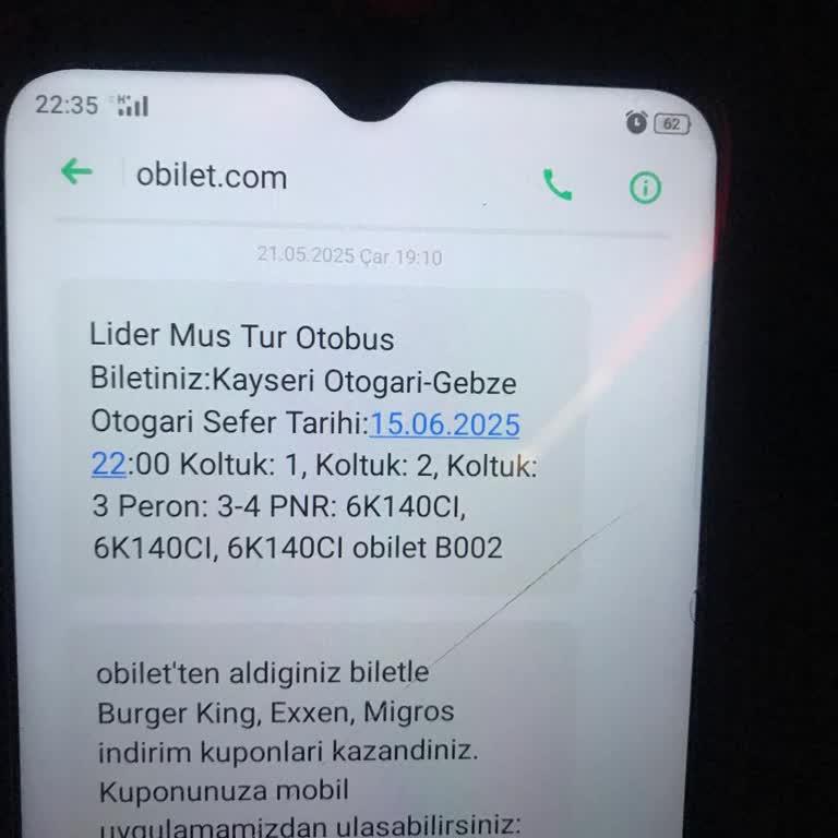 Koltuk Değişikliğiyle Önceden Alınan Yerin Arkaya Kaydırılması Mağduriyet Yarattı