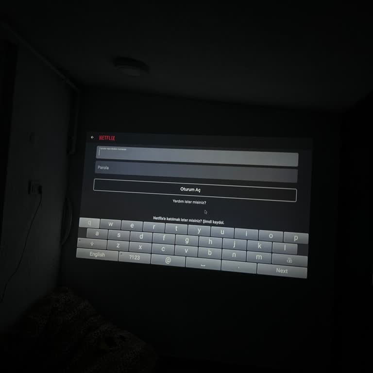 Projeksiyon Cihazımda Netflix Erişim Sorunu Ve Giriş Hatası