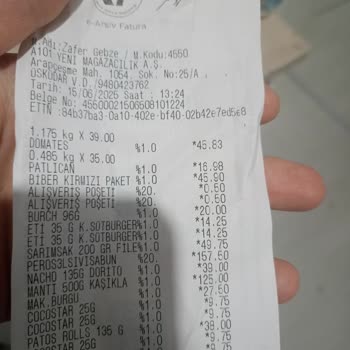 Hazır Mantıdan Çıkan Yabancı Madde Nedeniyle Hayal Kırıklığı