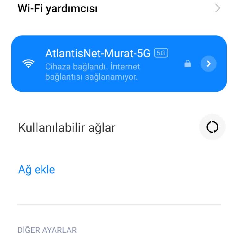 İnternet Var, Bağlantı Yok: Sorunum Çözülmüyor