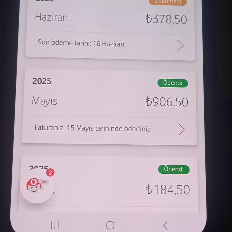Ebeveyn Kontrollü Vodafone Hattında Yüksek Fatura Ve Kontrolsüz Abonelik Sorunu