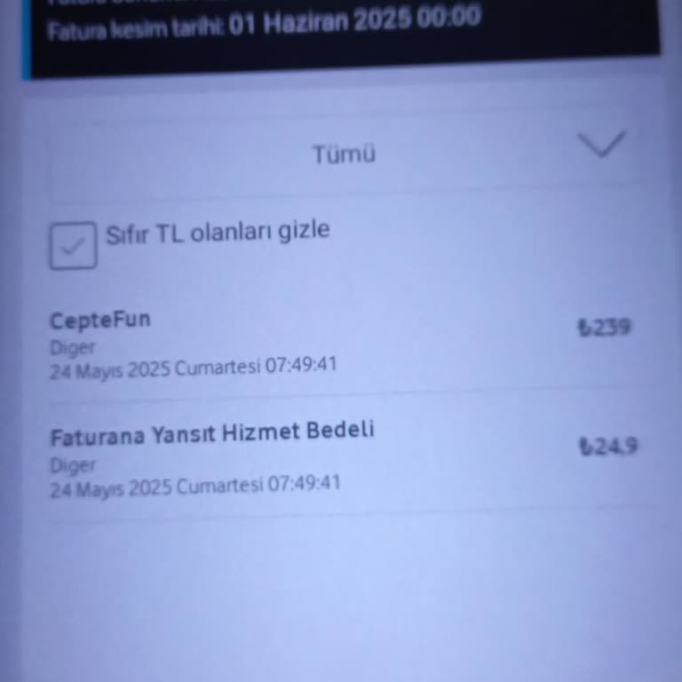 Onayım Olmadan Yapılan Cepte Fun Üyeliği Ve Haksız Fatura Kesintisi