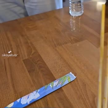 Sopung Kore Restoranı Kullanmış Çubuk Verildi!