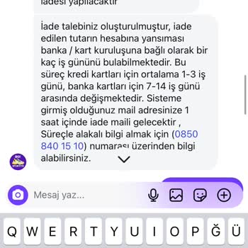 Eksik Ürün Ve İade Edilmeyen Ödeme Mağduriyeti