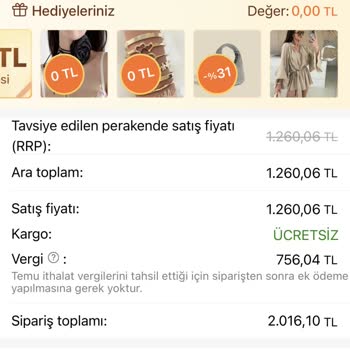 Temu'da İndirim Ve Ücretsiz Ürün Kampanyası Gerçekleşmedi