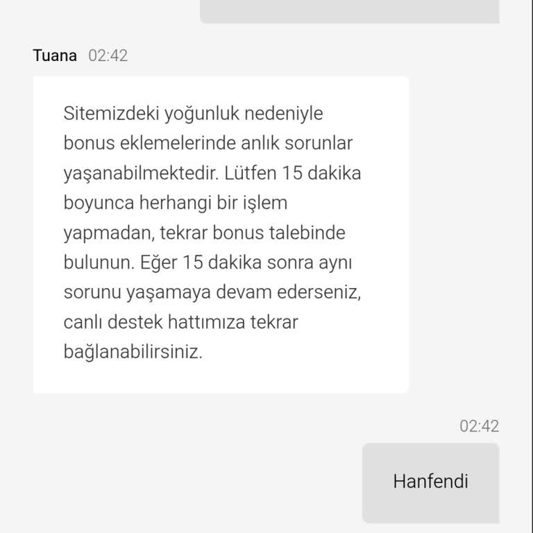 Yüklediğim Bonuslar Güncellenmiyor, Müşteri Hizmeti Yetersiz