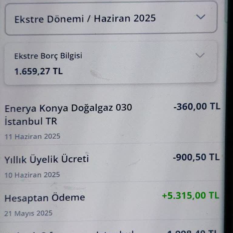 Bilgi Verilmeden Yansıtılan Kredi Kartı Yıllık Üyelik Ücretinin İadesini Talep Ediyorum